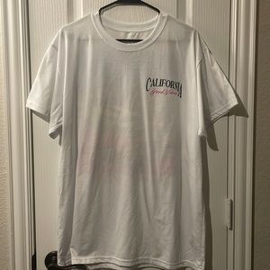 XL California Good Vibes Fresh Laundry White T-Shirt